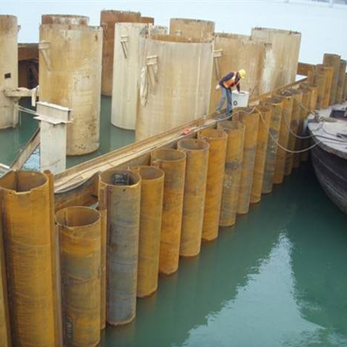 玉溪钢护筒现场安装